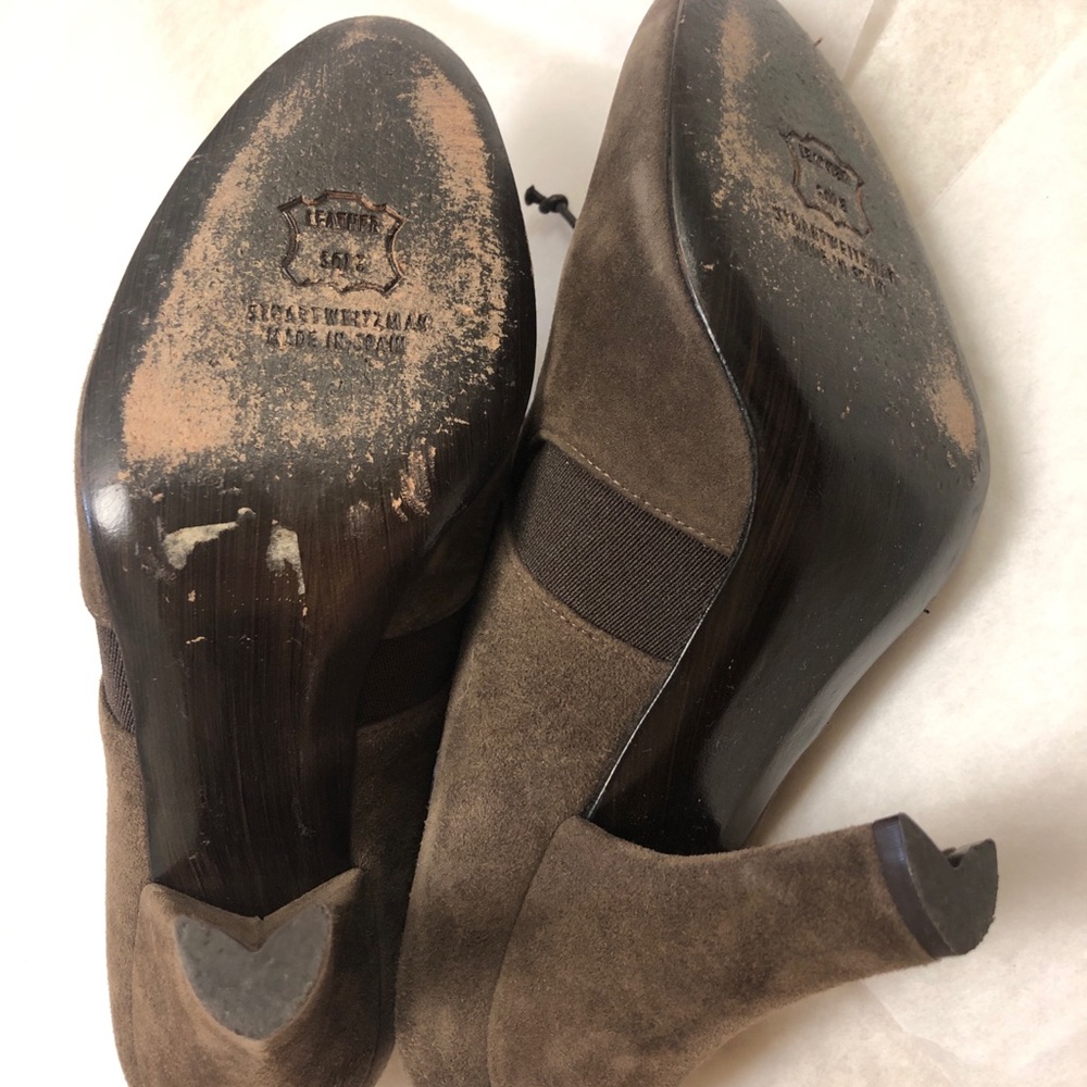 Stuart Weitzman Suede Booties - image 6